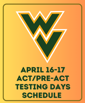  Spring ACT Testing Information